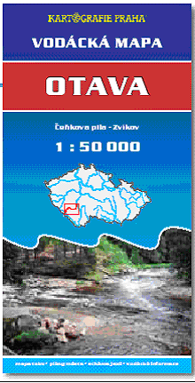 Vodácká mapa (CZ) Otava