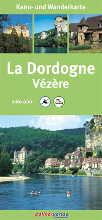 Vodácká mapa (F) La Dordogne - Vézére